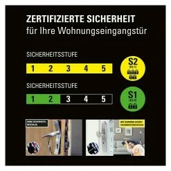 BAUHAUS Diamond Doors Modern Schutzbeschlag Warrior L-Form Nebentüren, Farbe: Edelstahl, Türstärke: 35 Mm - 45 Mm, Knopf Außen, Drücker Innen, DIN 18257 ES 0 5 BAUHAUS Diamond Doors Modern Schutzbeschlag Warrior L-Form Nebentüren, Farbe: Edelstahl, Türstärke: 35 Mm - 45 Mm, Knopf Außen, Drücker Innen, DIN 18257 ES 0 -Online-Shop Türzargen 12 1045