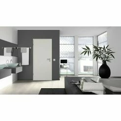 BAUHAUS GetaDoor Laminit Türzarge GL 222 735 X 1.985 Mm, Wandstärke: 145 Mm, DIN Anschlag: Links, Arctic Weiß -Online-Shop Türzargen 12 108