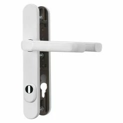 BAUHAUS Abus Schutzbeschlag SRG 92 N Schmalrahmen, Weiß, Türstärke: 59 Mm - 69 Mm, Geeignet Für: 7,5 - 12 Mm Zylinderüberstand