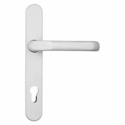 BAUHAUS Abus Schutzbeschlag SRG 92 N Schmalrahmen, Weiß, Türstärke: 59 Mm - 69 Mm, Geeignet Für: 7,5 - 12 Mm Zylinderüberstand -Online-Shop Türzargen 12 1100