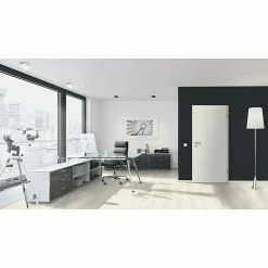 BAUHAUS GetaDoor Laminit Türzarge GL 222 735 X 1.985 Mm, Wandstärke: 145 Mm, DIN Anschlag: Rechts, Arctic Weiß -Online-Shop Türzargen 12 126