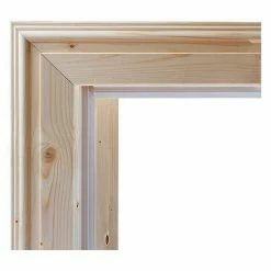 BAUHAUS Kilsgaard Türzarge Profiliert 735 X 1.985 Mm, Wandstärke: 100 Mm, DIN Anschlag: Rechts, Fichte