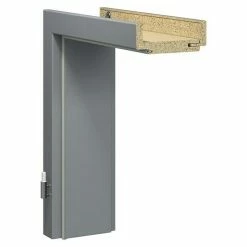 BAUHAUS GetaDoor Lamineo Türzarge GLN 747 860 X 1.985 Mm, Wandstärke: 145 Mm, DIN Anschlag: Links, Staubgrau