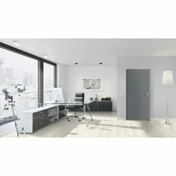 BAUHAUS GetaDoor Lamineo Türzarge GLN 747 860 X 1.985 Mm, Wandstärke: 145 Mm, DIN Anschlag: Links, Staubgrau -Online-Shop Türzargen 12 202