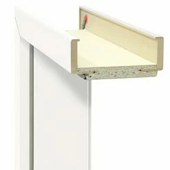 BAUHAUS Türzarge Monari 985 X 1.985 Mm, Wandstärke: 280 Mm, DIN Anschlag: Links, Uni Weiß