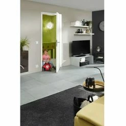 BAUHAUS Hörmann Stahlzarge VarioFix 875 X 2.000 Mm, Wandstärke: 125 Mm, DIN Anschlag: Links/Rechts, Lichtgrau