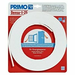 BAUHAUS Primo Universaldichtung Densa 25 Weiß, 6 M, Passend Für: Spaltenbreite 2 – 5 Mm