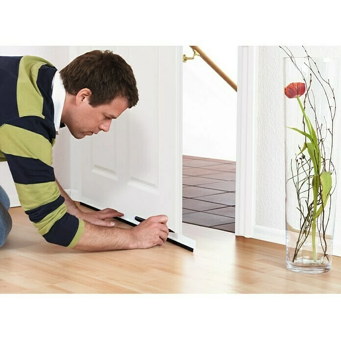 BAUHAUS Tesa MOLL Türdichtschiene Standard Transparent, 1 M X 37 Mm, Geeignet Für: Spaltenbreiten Bis 12 Mm 2 BAUHAUS Tesa MOLL Türdichtschiene Standard Transparent, 1 M X 37 Mm, Geeignet Für: Spaltenbreiten Bis 12 Mm – Bild 2