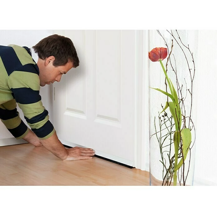 BAUHAUS Tesa MOLL Türdichtschiene Standard Transparent, 1 M X 37 Mm, Geeignet Für: Spaltenbreiten Bis 12 Mm 4 BAUHAUS Tesa MOLL Türdichtschiene Standard Transparent, 1 M X 37 Mm, Geeignet Für: Spaltenbreiten Bis 12 Mm – Bild 4