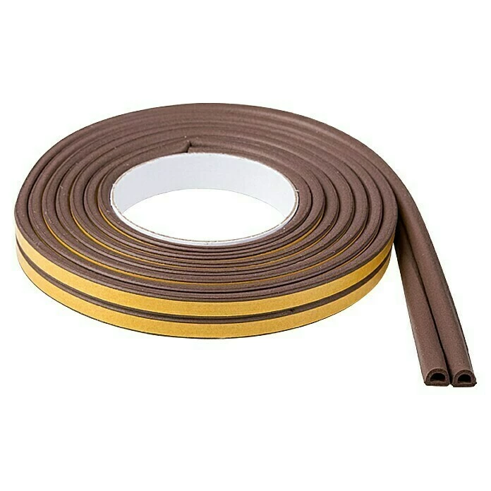 BAUHAUS KÄLTESTOPP D-Hohlprofildichtung Braun, 6 M X 9 Mm X 6 Mm, Spaltenbreiten 3 - 5,5 Mm 2 BAUHAUS KÄLTESTOPP D-Hohlprofildichtung Braun, 6 M X 9 Mm X 6 Mm, Spaltenbreiten 3 - 5,5 Mm – Bild 2
