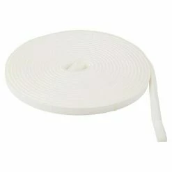 BAUHAUS KÄLTESTOPP Schaumstoffdichtung Weiß, 6 M X 10 Mm X 4 Mm, Spaltenbreiten 1 - 3,5 Mm