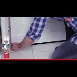 BAUHAUS Tesa MOLL Türdichtschiene Alu Comfort Braun, Geeignet Für: Spaltenbreiten Bis 15 Mm -Online-Shop Türzargen 12 391