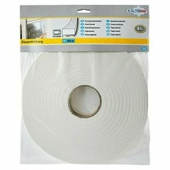 BAUHAUS KÄLTESTOPP Dauerdichtung Weiß, 40 M X 9 Mm X 4 Mm, Spaltenbreiten 1,5 - 3,5 Mm