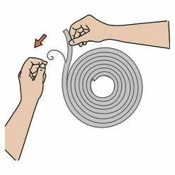 BAUHAUS Valcomp By Mantion Bürstendichtung Grau, 11 M X 4,8 Mm X 4 Mm, Geeignet Für: Schiebetüren -Online-Shop Türzargen 12 495