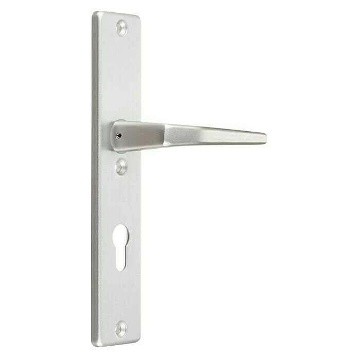 BAUHAUS Abus Schutzbeschlag SB 500 Wohnungsabschlusstür, Aluminium, Türstärke: 37 Mm - 42 Mm, Knopf Außen, Drücker Innen 2 BAUHAUS Abus Schutzbeschlag SB 500 Wohnungsabschlusstür, Aluminium, Türstärke: 37 Mm - 42 Mm, Knopf Außen, Drücker Innen – Bild 2