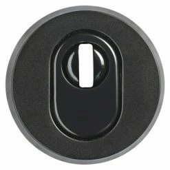 BAUHAUS Abus Sicherheitsrosette RHZS 415 Holztür, Braun, Stärke Schild/ Rosette: 15 Mm