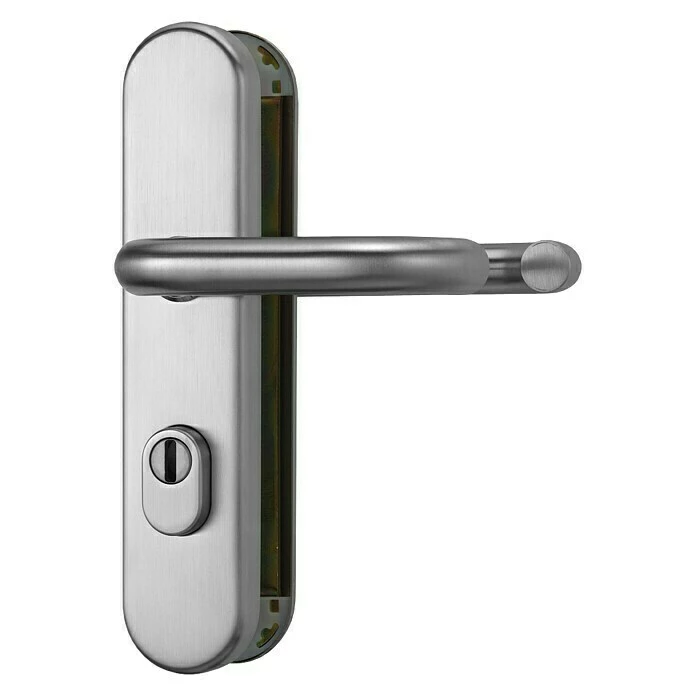 BAUHAUS Abus Schutzbeschlag KLZS714 Wohnungsabschlusstür, Edelstahl, Türstärke: 37 Mm - 47 Mm, Drücker Beidseitig 1 BAUHAUS Abus Schutzbeschlag KLZS714 Wohnungsabschlusstür, Edelstahl, Türstärke: 37 Mm - 47 Mm, Drücker Beidseitig