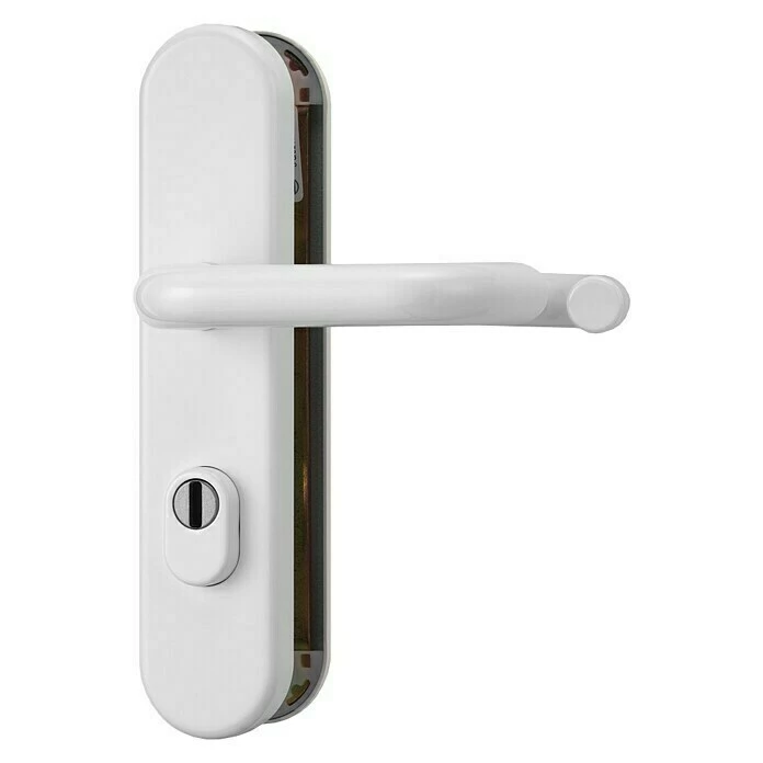 BAUHAUS Abus Schutzbeschlag KLZS714 Wohnungsabschlusstür, Weiß, Türstärke: 37 Mm - 47 Mm, Drücker Beidseitig 1 BAUHAUS Abus Schutzbeschlag KLZS714 Wohnungsabschlusstür, Weiß, Türstärke: 37 Mm - 47 Mm, Drücker Beidseitig