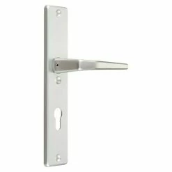 BAUHAUS Abus Schutzbeschlag SB 600 Hauseingangstür, Türstärke: 67 Mm - 72 Mm, Knopf Außen, Drücker Innen