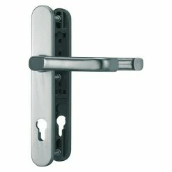 BAUHAUS Abus Schutzbeschlag SRG92 N Schmalrahmen, Aluminium, Türstärke: 57 Mm - 65 Mm, Drücker Beidseitig