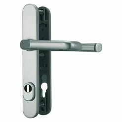 BAUHAUS Abus Schutzbeschlag SRG 92 N Schmalrahmen, Aluminium, Türstärke: 59 Mm - 69 Mm, Drücker Beidseitig