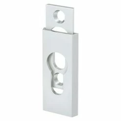 BAUHAUS Basi Rosette SR 450 Aluminium, Weiß, Stärke Schild/ Rosette: 9 Mm