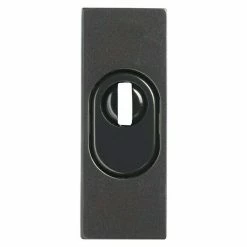 BAUHAUS Abus Sicherheitsrosette RSZS 316 Metalltür, Schwarz, Stärke Schild/ Rosette: 16 Mm