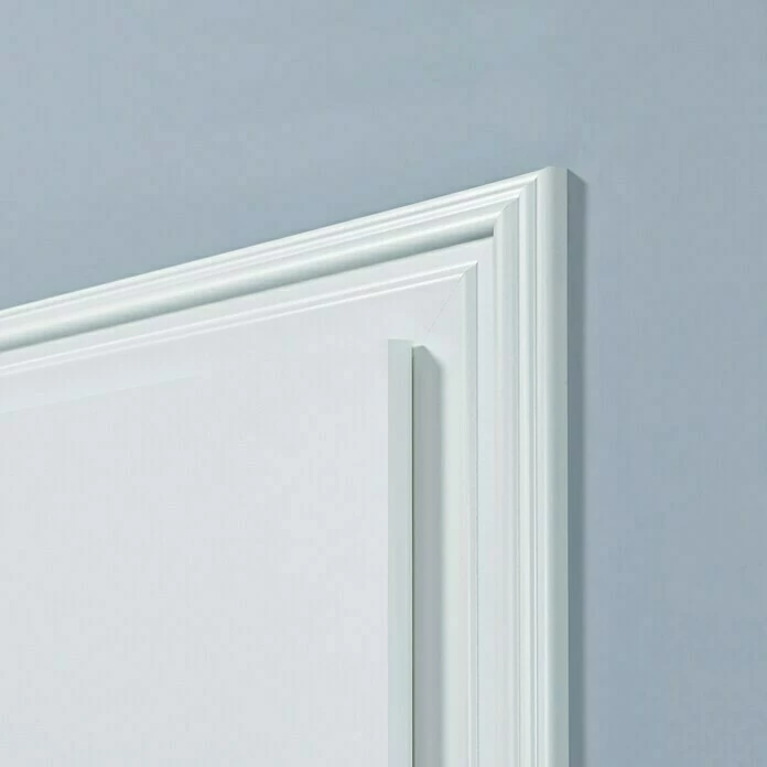 BAUHAUS Kilsgaard Türzarge Profiliert 735 X 1.985 Mm, Wandstärke: 125 Mm, DIN Anschlag: Links, Weiß 1 BAUHAUS Kilsgaard Türzarge Profiliert 735 X 1.985 Mm, Wandstärke: 125 Mm, DIN Anschlag: Links, Weiß