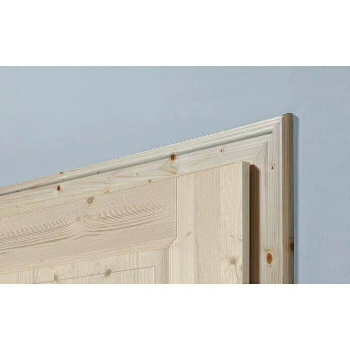 BAUHAUS Kilsgaard Türzarge Profiliert 735 X 1.985 Mm, Wandstärke: 100 Mm, DIN Anschlag: Rechts, Kiefer 1 BAUHAUS Kilsgaard Türzarge Profiliert 735 X 1.985 Mm, Wandstärke: 100 Mm, DIN Anschlag: Rechts, Kiefer