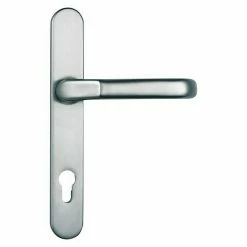BAUHAUS Abus Schutzbeschlag SRG92 N Schmalrahmen, Aluminium, Türstärke: 57 Mm - 65 Mm, Knopf Außen, Drücker Innen -Online-Shop Türzargen 12 941